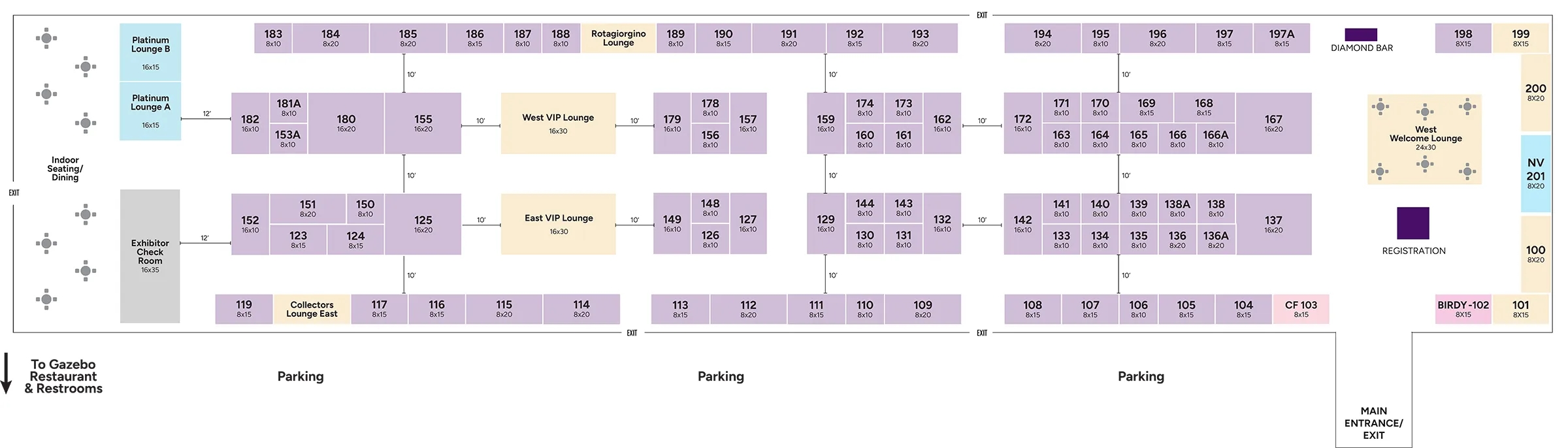 HJS 2025 Floor Map