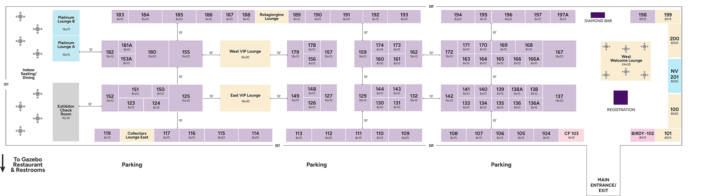 HJS 2025 Floor Map